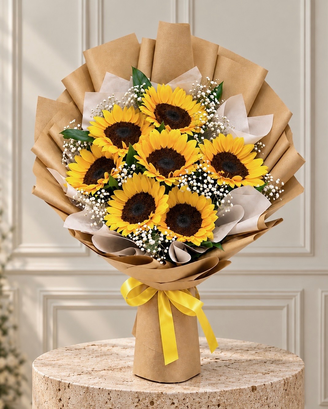 Hand-tied flower bouquets collection