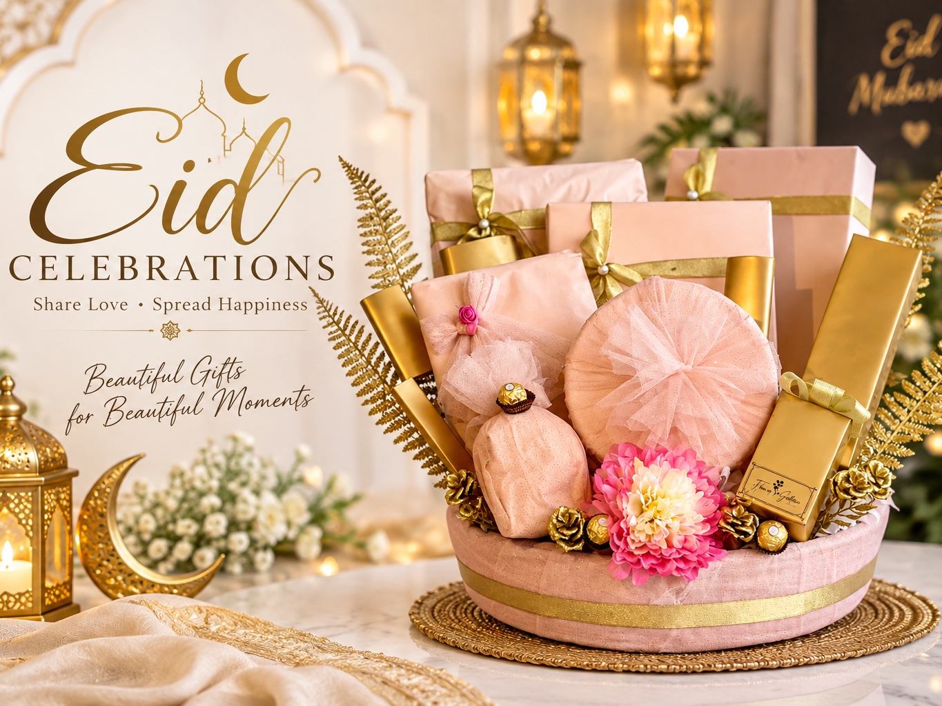 Eid celebration flowers
