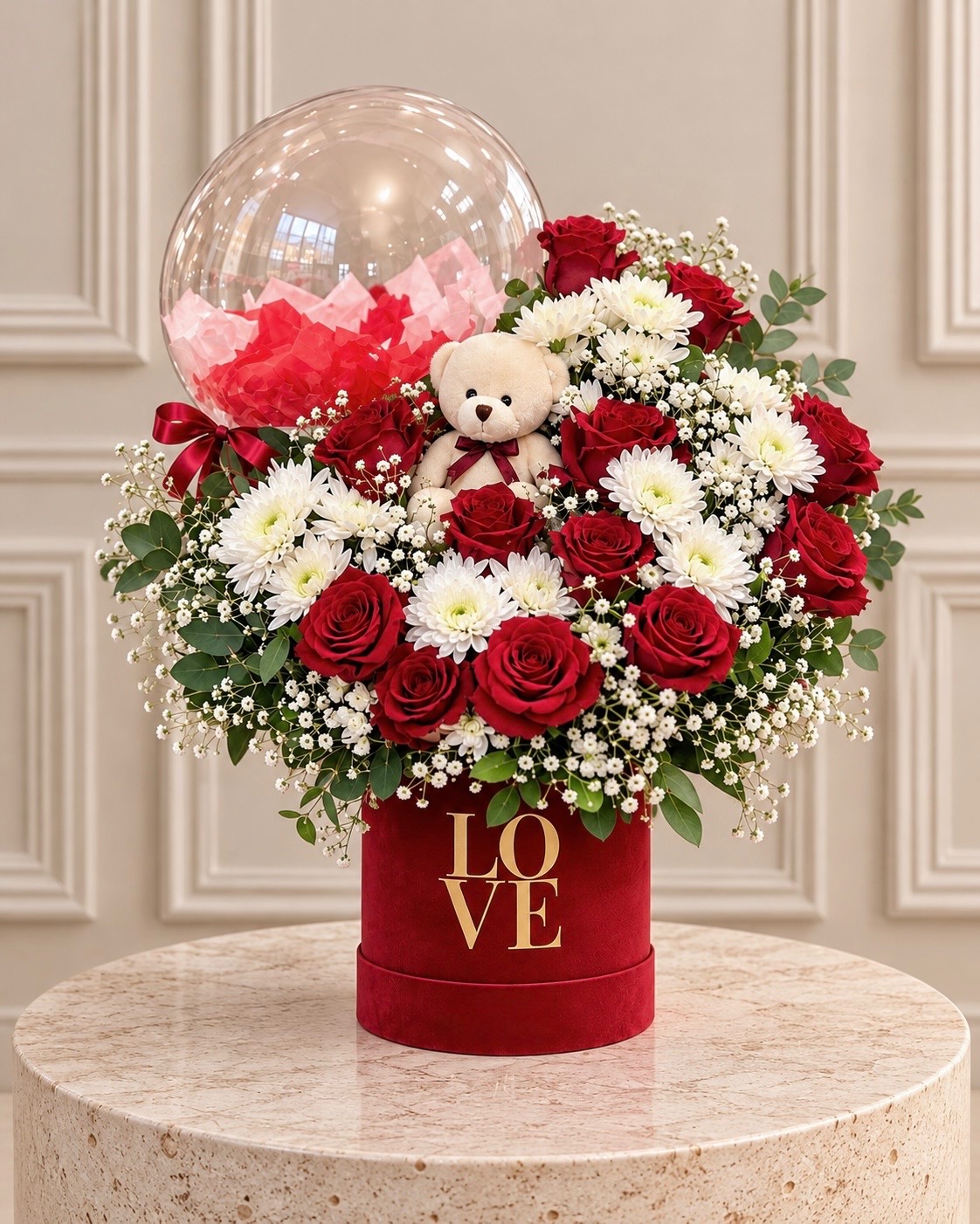 Luxury flower box arrangements